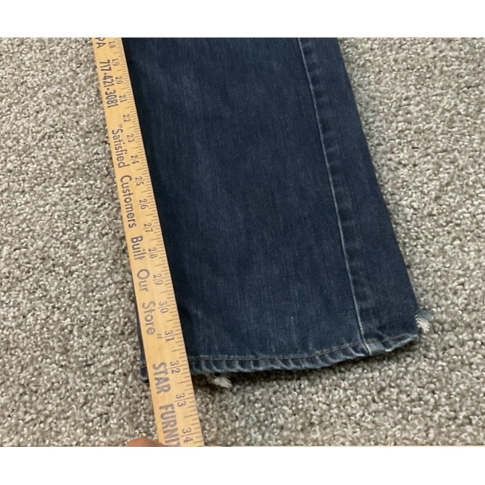 AE American Eagle Original Straight Leg Mens 30 x 32 Med Wash 100% Cotton - Picture 12 of 14